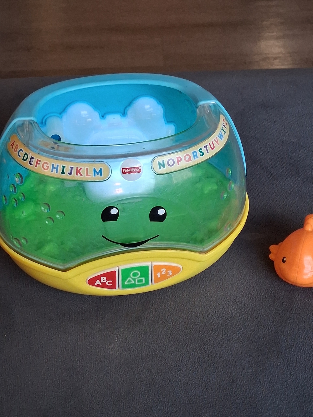 Fisher-Price Green & Yellow Interactive Learning Toy
